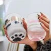 10 Styles Kawaii Cat Paw Water Glass Cup ON70