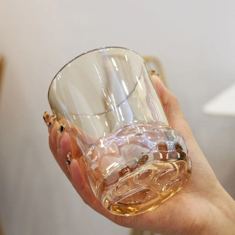 10 Styles Kawaii Cat Paw Water Glass Cup ON70 4 10 Styles Kawaii Cat Paw Water Glass Cup ON70 - Image 4