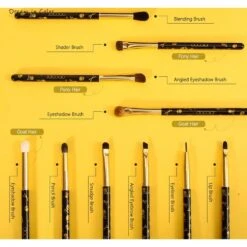 10pcs Gothic Eye Makeup Brushes Set BE451 -EgrilDoll Fashion Outlet Store 10pcs gothic eye makeup brushes set be451 244