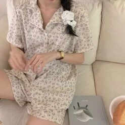 14 Styles Kawaii Home Wear Fashion Pajamas Set ON18 37 14 Styles Kawaii Home Wear Fashion Pajamas Set ON18 -EgrilDoll Fashion Outlet Store 14 styles kawaii home wear fashion pajamas set on18 apricot leopard print m 534