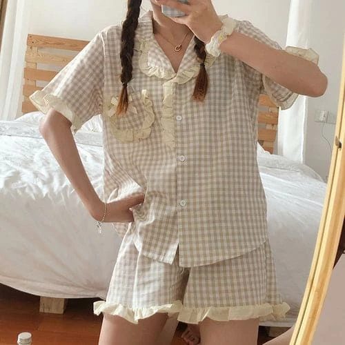 14 Styles Kawaii Home Wear Fashion Pajamas Set ON18 20 14 Styles Kawaii Home Wear Fashion Pajamas Set ON18 - Image 20