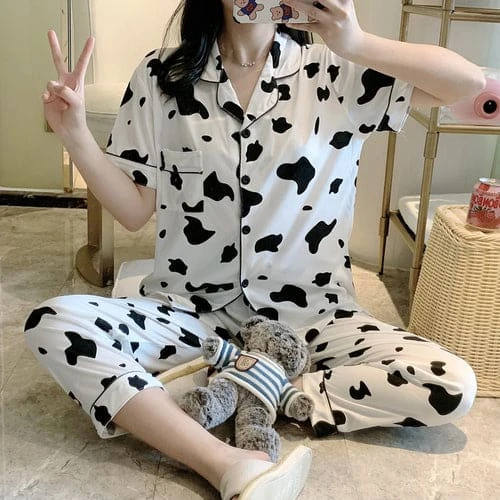 14 Styles Kawaii Home Wear Fashion Pajamas Set ON18 9 14 Styles Kawaii Home Wear Fashion Pajamas Set ON18 - Image 9