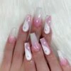 24pcs Detachable Full Cover With Glue Fake Nails BE007