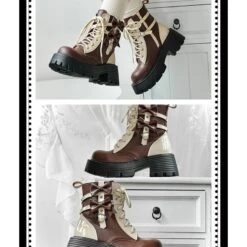 3 Colors Gothic PU Wendy Boots ON330 -EgrilDoll Fashion Outlet Store 3 colors gothic pu wendy boots on330 shoes 173