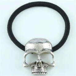 3 Colors Retro Metal Punk Gothic Skull Elastic Hair Bands BE454 -EgrilDoll Fashion Outlet Store 3 colors retro metal punk gothic skull elastic hair bands be454 588