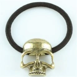 3 Colors Retro Metal Punk Gothic Skull Elastic Hair Bands BE454 -EgrilDoll Fashion Outlet Store 3 colors retro metal punk gothic skull elastic hair bands be454 957
