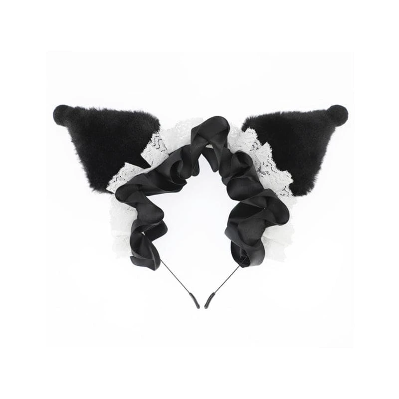 3 Colos Kuro Devil Ears Lolita Hairband ON291 5 3 Colos Kuro Devil Ears Lolita Hairband ON291 - Image 5