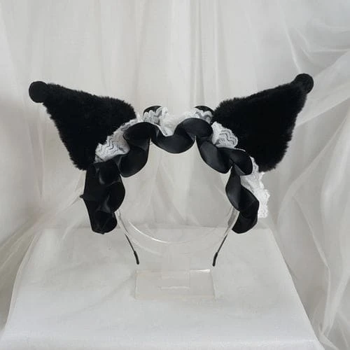 3 Colos Kuro Devil Ears Lolita Hairband ON291 9 3 Colos Kuro Devil Ears Lolita Hairband ON291 - Image 9