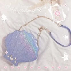 4 Colors Beach Cute Mermaid Sheel Shoulder Bag SP1812367 15 4 Colors Beach Cute Mermaid Sheel Shoulder Bag SP1812367 -EgrilDoll Fashion Outlet Store 4 colors beach cute mermaid sheel shoulder bag sp1812367 374