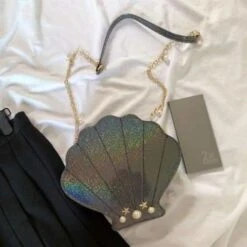 4 Colors Beach Cute Mermaid Sheel Shoulder Bag SP1812367 10 4 Colors Beach Cute Mermaid Sheel Shoulder Bag SP1812367 -EgrilDoll Fashion Outlet Store 4 colors beach cute mermaid sheel shoulder bag sp1812367 516