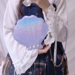 4 Colors Beach Cute Mermaid Sheel Shoulder Bag SP1812367