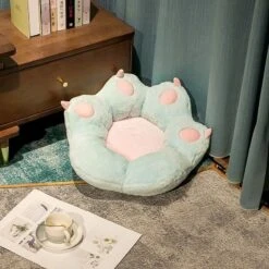 4 Colors Cute Pastel Paws Kitty Cushion ON617 -EgrilDoll Fashion Outlet Store 4 colors cute pastel paws kitty cushion on617 small size 40cm blue 464