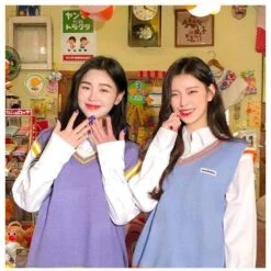 4 Colors Korean Fashion Style Kawaii Pastel Candy Vest EG16896 -EgrilDoll Fashion Outlet Store 4 colors korean fashion style kawaii pastel candy vest eg16896 984