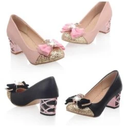 4 Colors Princess Pastel Heels ON382 -EgrilDoll Fashion Outlet Store 4 colors princess pastel heels on382 shoes 351