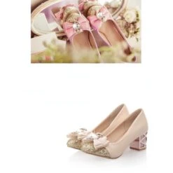 4 Colors Princess Pastel Heels ON382 -EgrilDoll Fashion Outlet Store 4 colors princess pastel heels on382 shoes 509