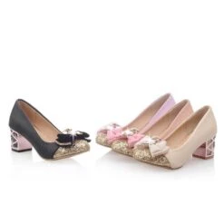 4 Colors Princess Pastel Heels ON382 -EgrilDoll Fashion Outlet Store 4 colors princess pastel heels on382 shoes 726