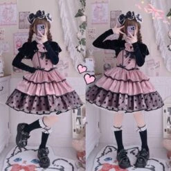 4 Colors Rebbe Platform Bat Shoes ON332 -EgrilDoll Fashion Outlet Store 4 colors rebbe platform bat shoes on332 324