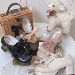 5 Color Sweet Retro Girl Lolita Shoes ON610