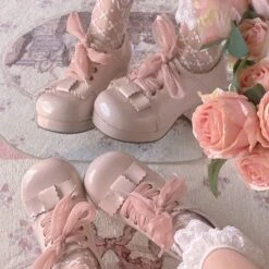 5 Color Sweet Retro Girl Lolita Shoes ON610 -EgrilDoll Fashion Outlet Store 5 color sweet retro girl lolita shoes on610 390