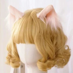 5 Colors Kawaii Plush Cat Ears Hair Clip EG14572 -EgrilDoll Fashion Outlet Store 5 colors kawaii plush cat ears hair clip eg14572 pink 807