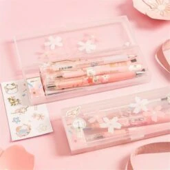 8 Pics Set Kawaii Pastel Pink Sakura Gel Pens SP16238 -EgrilDoll Fashion Outlet Store 8 pics set kawaii pastel pink sakura gel pens sp16238 926