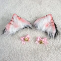 Anabelle Taiga Pink Gray Cat Ears ON289 26 Anabelle Taiga Pink Gray Cat Ears ON289 -EgrilDoll Fashion Outlet Store anabelle taiga pink gray cat ears on289 581