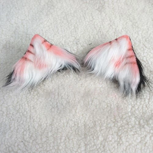 Anabelle Taiga Pink Gray Cat Ears ON289 12 Anabelle Taiga Pink Gray Cat Ears ON289 - Image 12