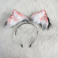 Anabelle Taiga Pink Gray Cat Ears ON289 29 Anabelle Taiga Pink Gray Cat Ears ON289 -EgrilDoll Fashion Outlet Store anabelle taiga pink gray cat ears on289 black hair band ear 209