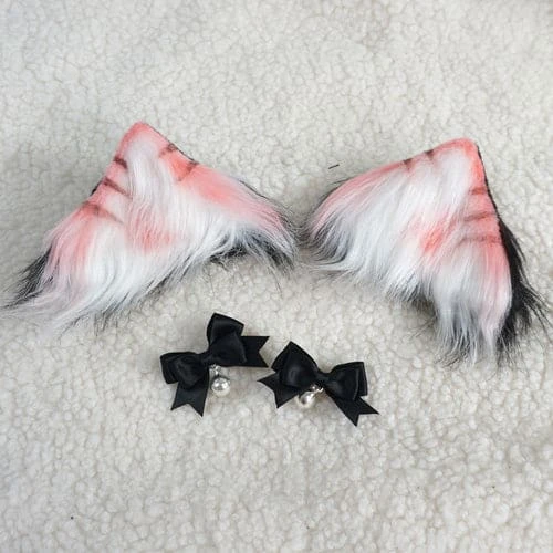 Anabelle Taiga Pink Gray Cat Ears ON289 14 Anabelle Taiga Pink Gray Cat Ears ON289 - Image 14