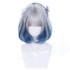 Angel Blue Silver Short Wig EG14942