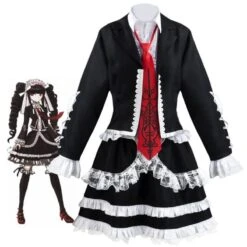Anime DanganRonpa Yasuhiro Taeko Cosplay Costume School Uniform BE001 -EgrilDoll Fashion Outlet Store anime danganronpa yasuhiro taeko cosplay costume school uniform be001 573