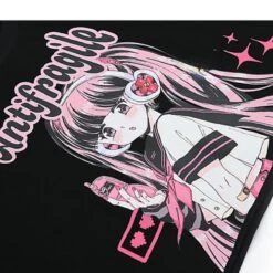 Antifragile Cute Anime Girl T-shirt ON635 -EgrilDoll Fashion Outlet Store antifragile cute anime girl t shirt on635 162