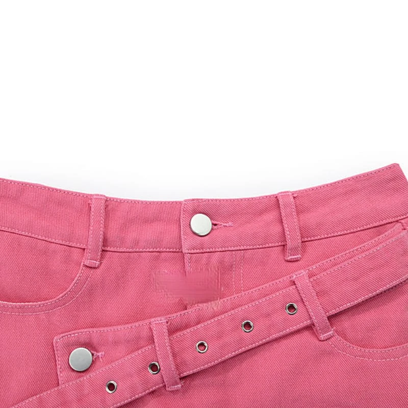 Antifragile Hot Pink Harajuku Skirt ON636 6 Antifragile Hot Pink Harajuku Skirt ON636 - Image 6