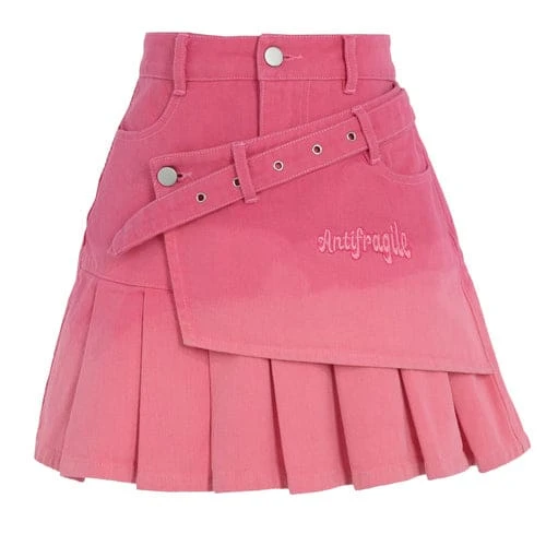 Antifragile Hot Pink Harajuku Skirt ON636 10 Antifragile Hot Pink Harajuku Skirt ON636 - Image 10