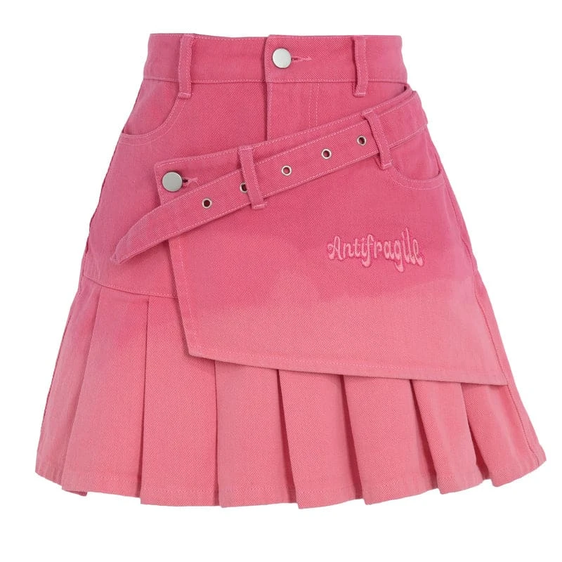 Antifragile Hot Pink Harajuku Skirt ON636 2 Antifragile Hot Pink Harajuku Skirt ON636 - Image 2