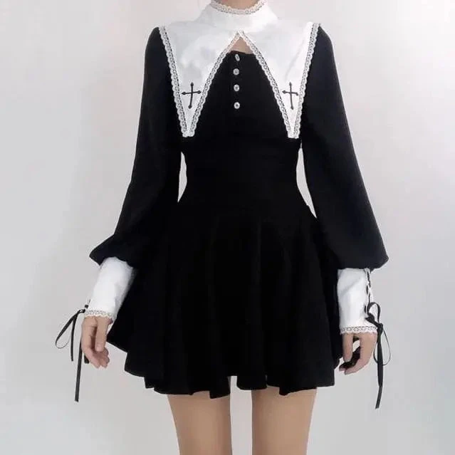 Black Gothic Lolita Dress EG15069 3 Black Gothic Lolita Dress EG15069 - Image 3