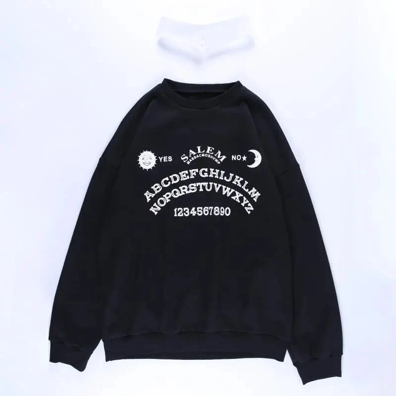 Black Grunge Oversized Hoodies Streetwear EG103 4 Black Grunge Oversized Hoodies Streetwear EG103 - Image 4