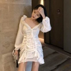 Black Harajuku Fish Tail Dress EG16390 -EgrilDoll Fashion Outlet Store black harajuku fish tail dress eg16390 419