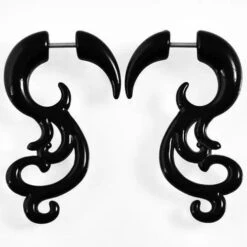 Black Tribal Earrings 1 Pair EG059 -EgrilDoll Fashion Outlet Store black tribal earrings 1 pair eg059 style 7 earring 237