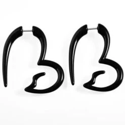 Black Tribal Earrings 1 Pair EG059 -EgrilDoll Fashion Outlet Store black tribal earrings 1 pair eg059 style earring 648