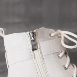 Black/White Size 35-43 Cool Punk Thick Sole Boots EE0872 -EgrilDoll Fashion Outlet Store blackwhite size 35 43 cool punk thick sole boots ee0872 shoes 499