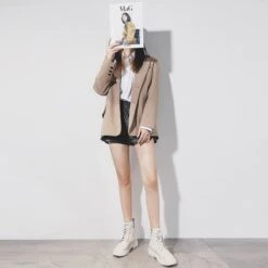 Black/White Size 35-43 Cool Punk Thick Sole Boots EE0872 -EgrilDoll Fashion Outlet Store blackwhite size 35 43 cool punk thick sole boots ee0872 shoes 709