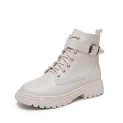 Black/White Size 35-43 Cool Punk Thick Sole Boots EE0872 -EgrilDoll Fashion Outlet Store blackwhite size 35 43 cool punk thick sole boots ee0872 shoes 873