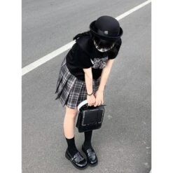 Black/White/Cow Cute Backpack ON115 -EgrilDoll Fashion Outlet Store blackwhitecow cute backpack on115 689