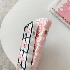 Black/White/Pink Soft Squishy Cat Paws Cute Phone Case SP16495 -EgrilDoll Fashion Outlet Store blackwhitepink soft squishy cat paws cute phone case sp16495 438
