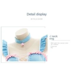 Blue Pink Dark Magician Girl Inspired Lingerie Set ON483 -EgrilDoll Fashion Outlet Store blue pink dark magician girl inspired lingerie set on483 one size 494