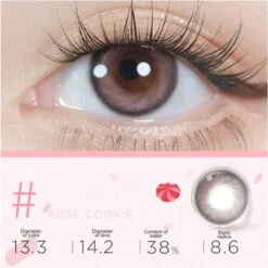Blueberry Cheesecake Contact Lenses Half Year One Pair ME47 6 Blueberry Cheesecake Contact Lenses Half Year One Pair ME47 -EgrilDoll Fashion Outlet Store blueberry cheesecake contact lenses half year one pair me47 0 rose cookie 851