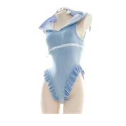 Cartoon Shark Hooded Lingerie Set ON24 -EgrilDoll Fashion Outlet Store cartoon shark hooded lingerie set on24 light blue average 228