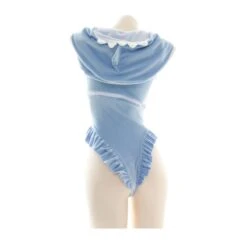 Cartoon Shark Hooded Lingerie Set ON24 -EgrilDoll Fashion Outlet Store cartoon shark hooded lingerie set on24 light blue average 934