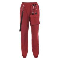 Casual Elastic High Waist Pants EG16984 -EgrilDoll Fashion Outlet Store casual elastic high waist pants eg16984 182